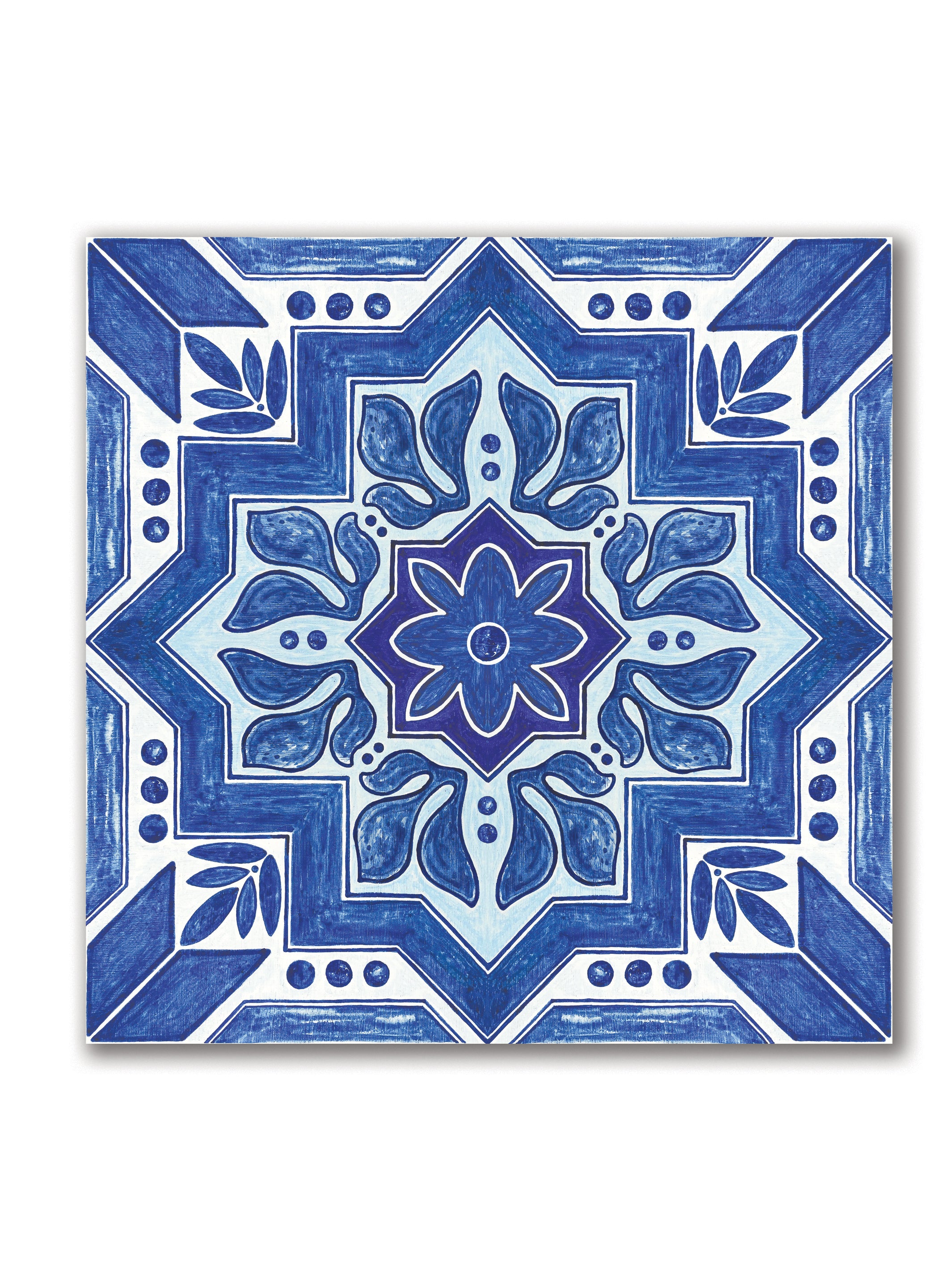 Moroccan Blue & White Tiles jcampbell.design