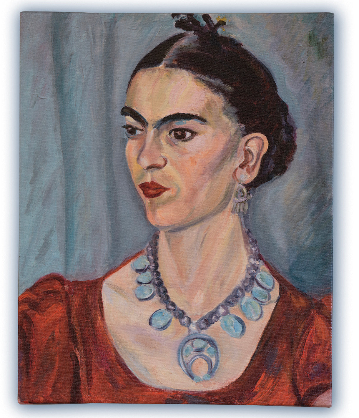 Frida Kahlo Painting Magda Pach – jcampbell.design