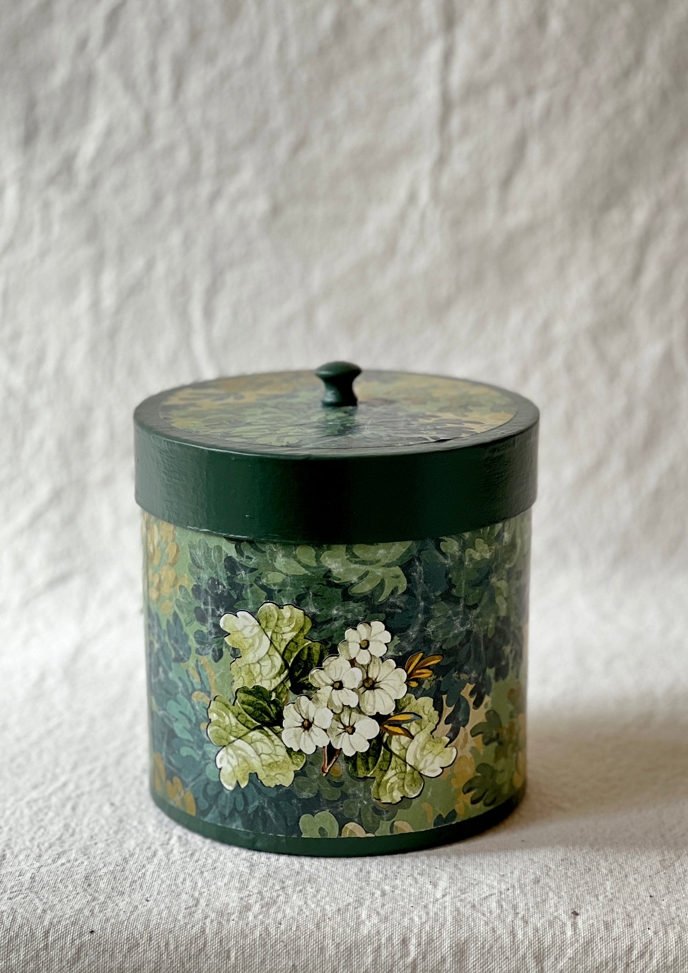 Handmade Foliage Canister