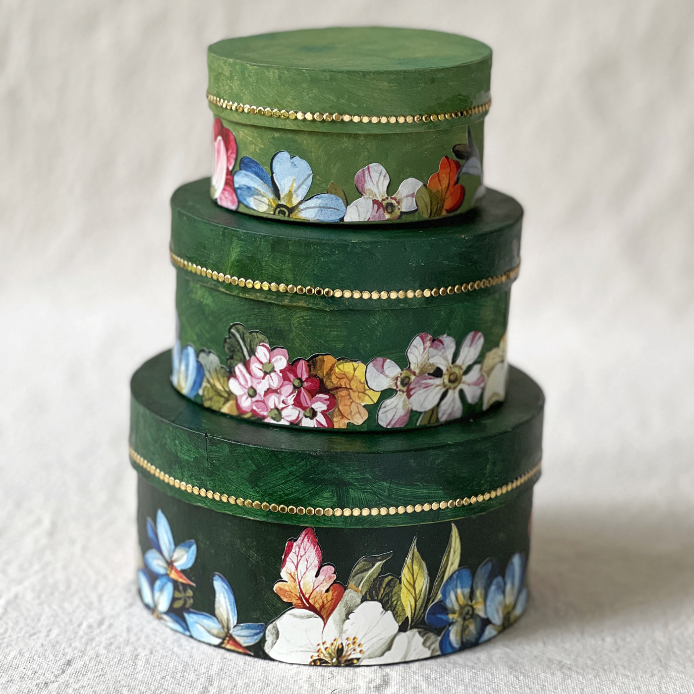 Handmade 3 Tier Box Set