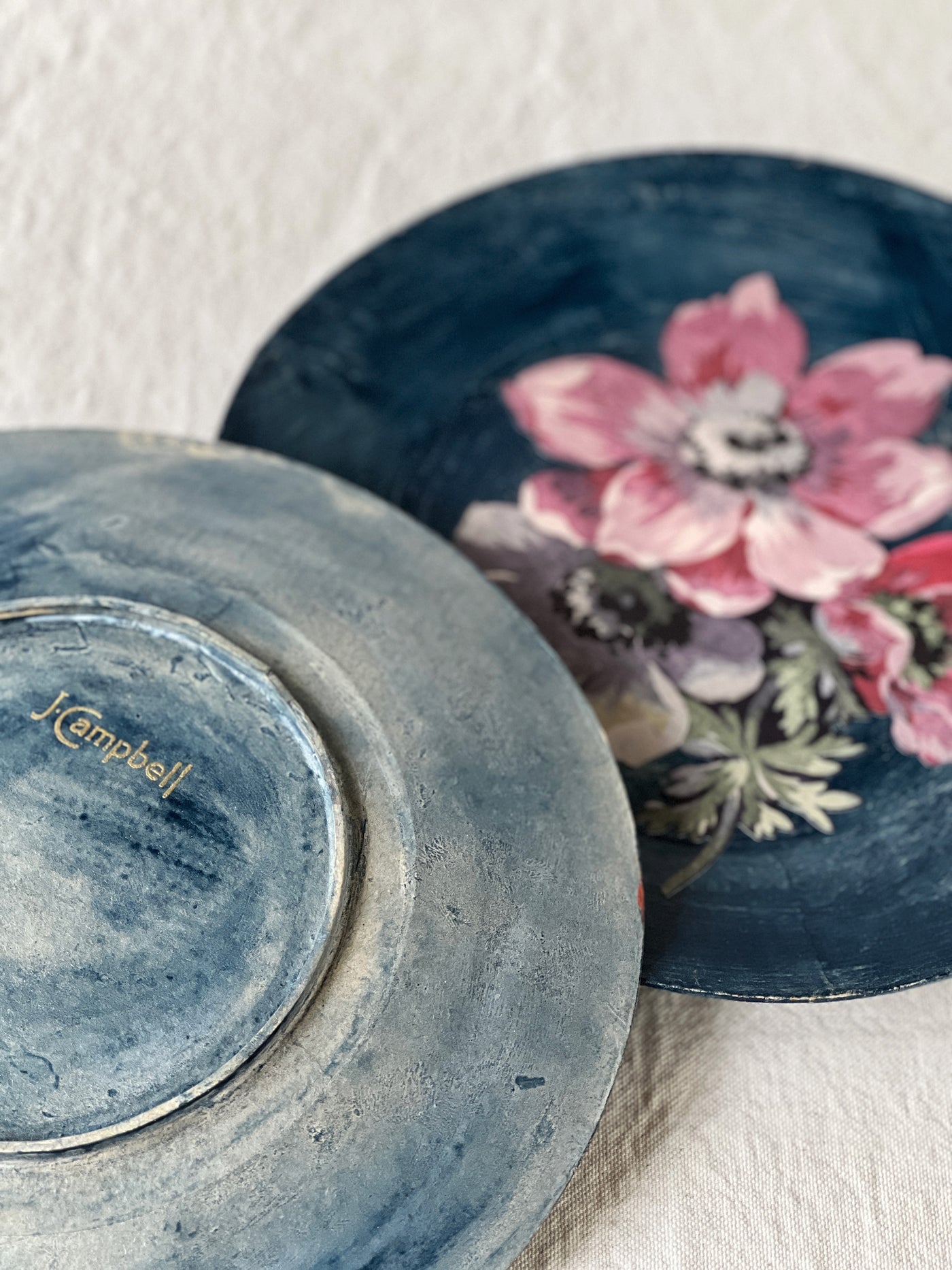 Handmade Lily Bluejean Charger Plates