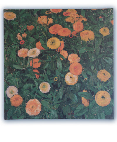 Marigolds Stretched Canvas