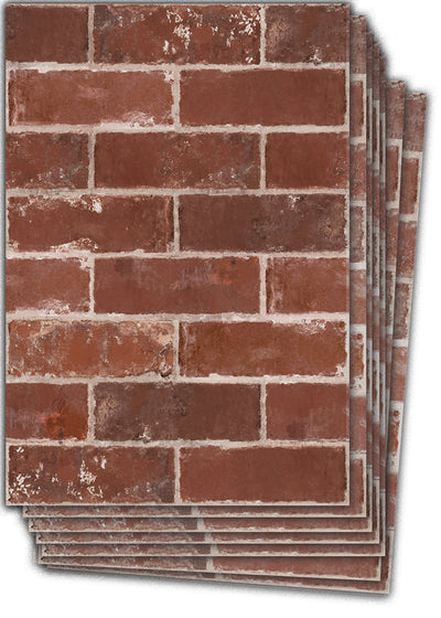 Red Brick Wallpaper Sheets