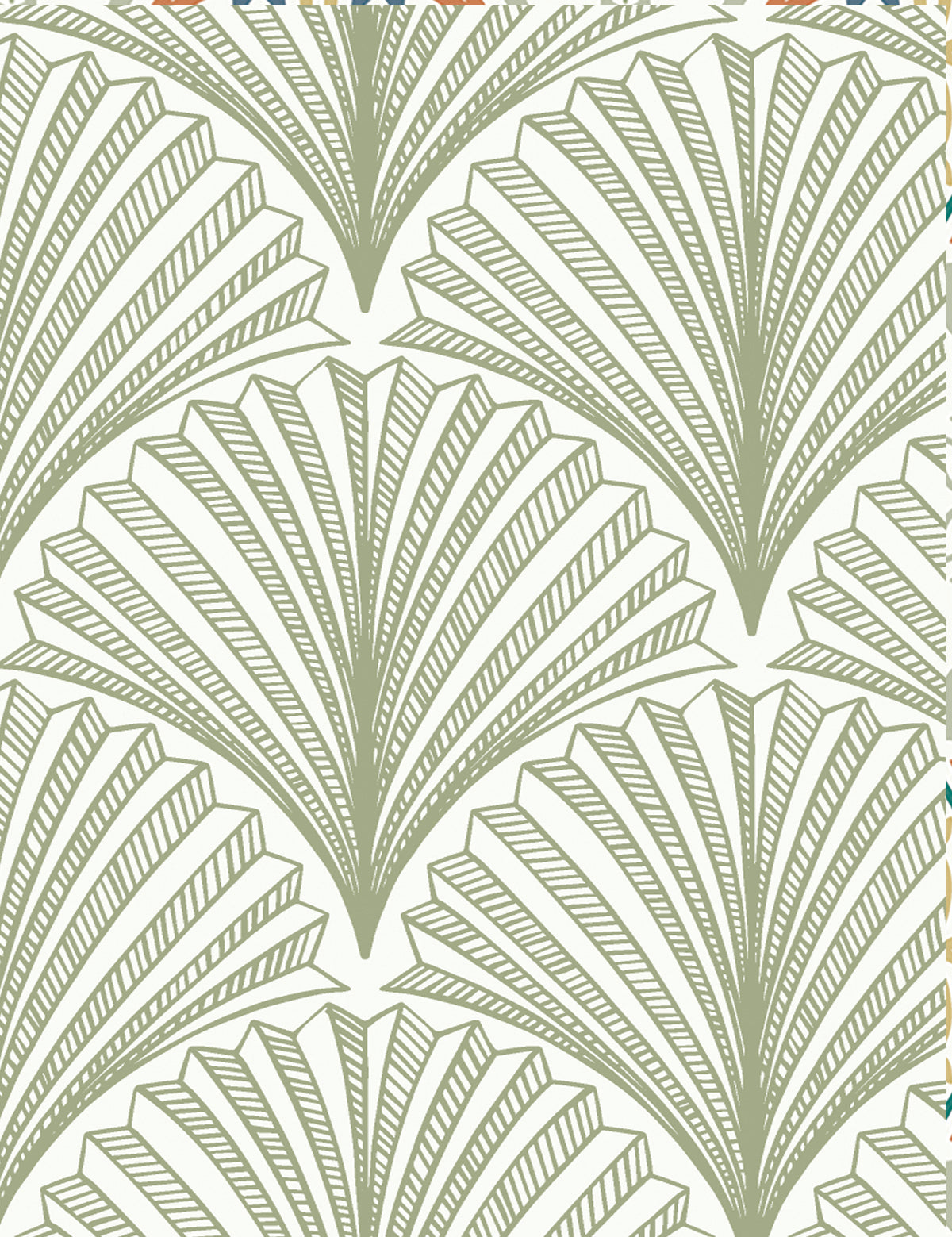 Tropical Fan Wallpaper Sheets by Filasophie