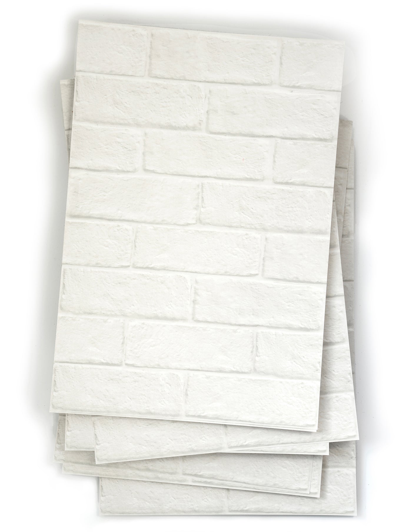 White Brick Wallpaper Sheets