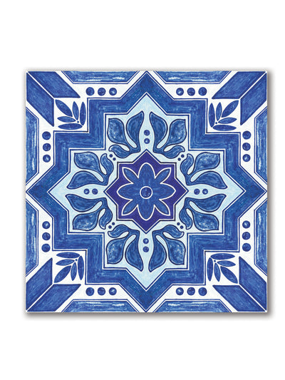 Moroccan Blue & White Tiles