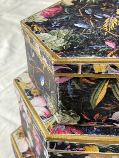 Readymade Kilburn Dark Hexagon Stacking Box Set