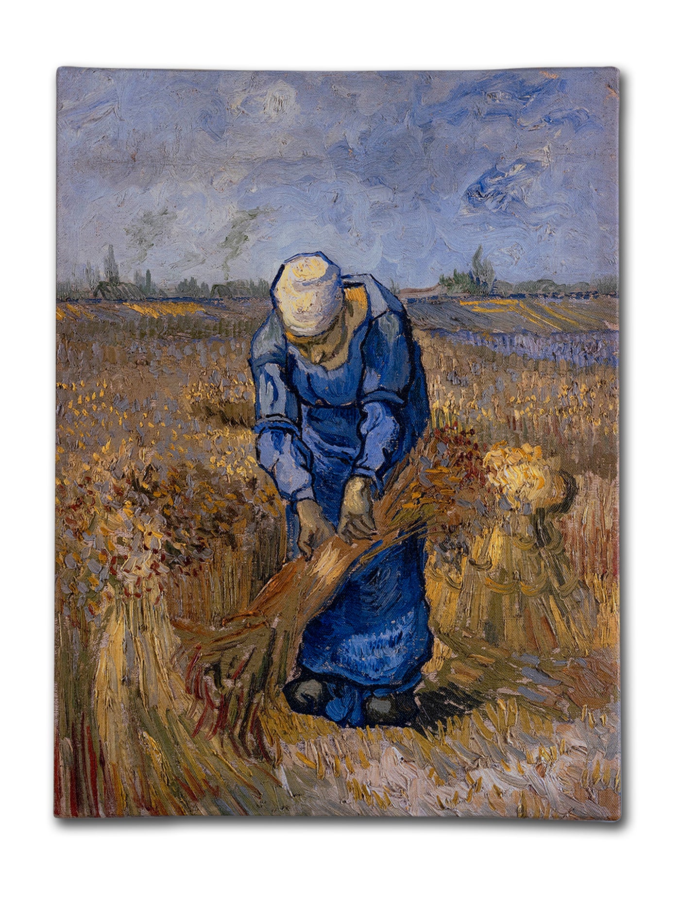 Van Gogh Wheat Fields Stretched Canvas