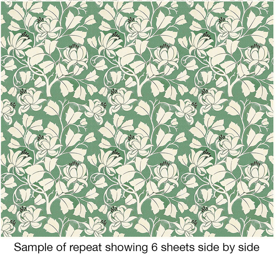 Voysey Tulip Tree Wallpaper Sheets