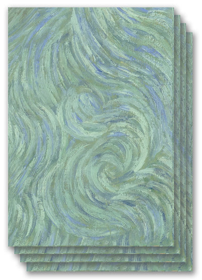 Van Gogh Blue Stroke Wallpaper Sheets
