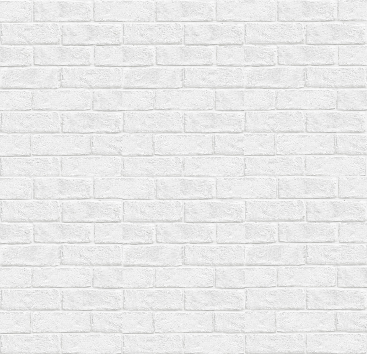 White Brick Wallpaper Sheets